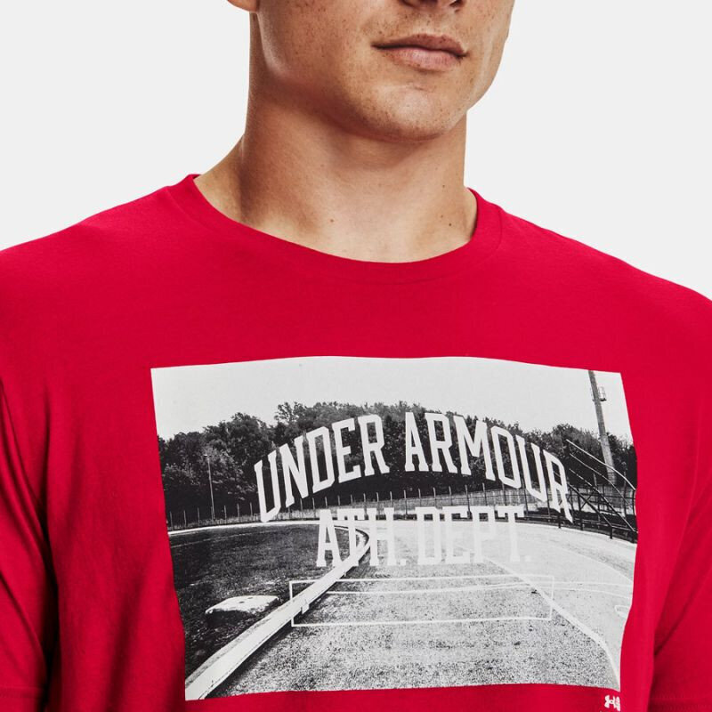 Marškinėliai vyrams Under Armor Athletic Dept SS T-shirt M 1370514600 kaina ir informacija | Vyriški marškinėliai | pigu.lt