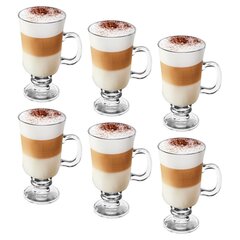 Набор Irish Coffee Latte, 6 штук цена и информация | Стаканы, фужеры, кувшины | pigu.lt