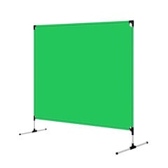 PULUZ 2 x 2 m fotostudijos fonas, žalias nailono likros fonas kaina ir informacija | Fotografijos apšvietimo įranga | pigu.lt