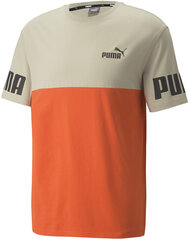 Puma Футболки Puma Power Colorb Orange Grey 847389 64 847389 64/S цена и информация | Мужские термобрюки, темно-синие, SMA61007 | pigu.lt