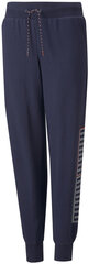 Kelnės paaugliams Puma Alpha Sweatpants 847290 06, mėlynos kaina ir informacija | Kelnės berniukams | pigu.lt