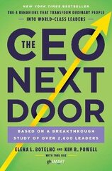 CEO Next Door: The 4 Behaviours that Transform Ordinary People into World Class Leaders kaina ir informacija | Užsienio kalbos mokomoji medžiaga | pigu.lt