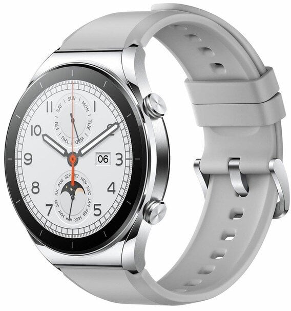Xiaomi Watch S1 Silver kaina ir informacija | Išmanieji laikrodžiai (smartwatch) | pigu.lt