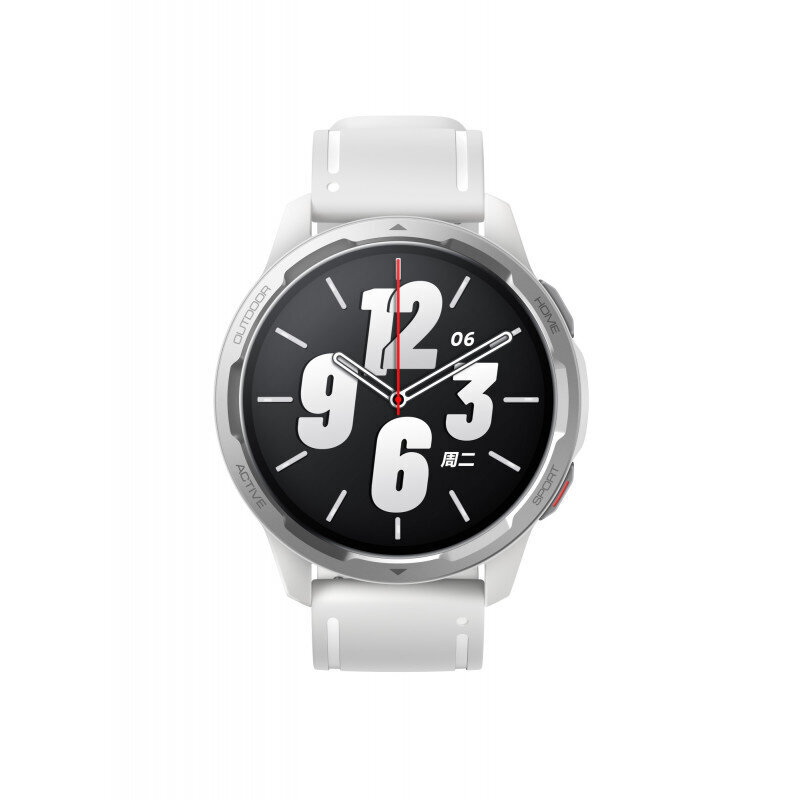 Xiaomi Watch S1 Active Moon White kaina ir informacija | Išmanieji laikrodžiai (smartwatch) | pigu.lt