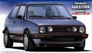 Сборная пластиковая модель Fujimi - Volkswagen Golf II GTI 16V Rabbit, 1/24, 12675 цена и информация | Конструкторы и кубики | pigu.lt