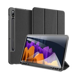 DUX DUCIS Domo Tablet Cover with Multi-angle Stand and Smart Sleep Function for Samsung Galaxy Tab S7 11'' black (Black) kaina ir informacija | Dux Ducis Kompiuterinė technika | pigu.lt