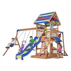 Огромная деревянная игровая площадка Northbrook Backyard Discovery цена и информация | Детские игровые домики | pigu.lt