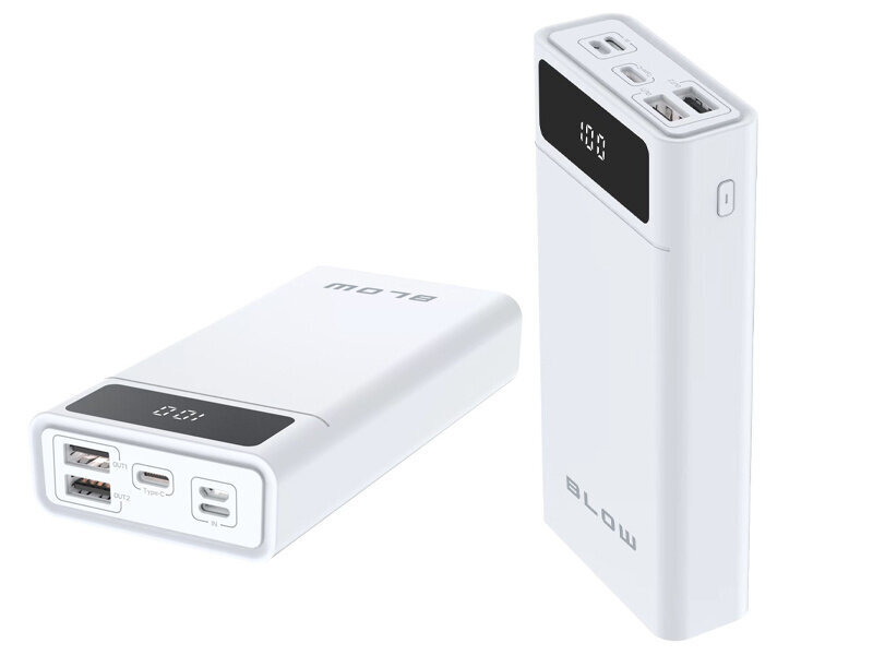 Power Bank 40000mAh 2xUSB QC PB40A USB-C цена и информация | Atsarginiai maitinimo šaltiniai (power bank) | pigu.lt