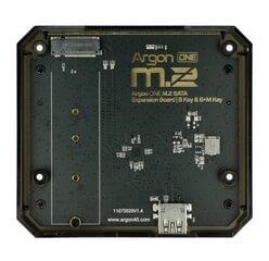 Atviro kodo elektronika Argon ONE M.2 SATA išplėtimo plokštė - skirta Raspberry Pi 4B kaina ir informacija | Atviro kodo elektronika | pigu.lt