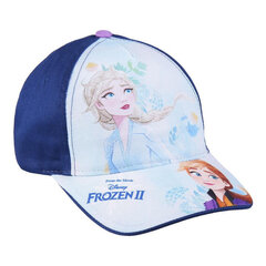 Vaikiška kepurė Frozen (53 cm) S0731174, mėlyna kaina ir informacija | Kepurės, pirštinės, šalikai mergaitėms | pigu.lt