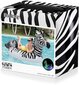Pripučiamas plaustas Bestway Zebra 254 x 142 cm kaina ir informacija | Pripučiamos ir paplūdimio prekės | pigu.lt