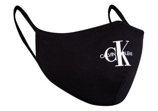 Маска для лица CALVIN KLEIN многоразовая, черная K50K508126 BDS цена и информация | Первая помощь | pigu.lt