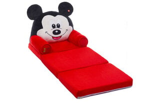 Большое откидывающееся кресло Микки Маус, красное цена и информация | Детские диваны, кресла | pigu.lt