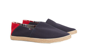 Мужские эспадрильи Tommy Hilfiger EASY SUMMER SLIP ON, темно-синие FM0FM00569 403 45362 цена и информация | Мужские кроссовки | pigu.lt