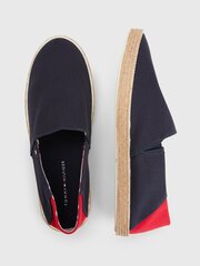 Мужские эспадрильи Tommy Hilfiger EASY SUMMER SLIP ON, темно-синие FM0FM00569 403 45362 цена и информация | Мужские кроссовки | pigu.lt