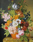 Deimantinė mozaika 40x50 cm Bouquet in a flower pot цена и информация | Deimantinės mozaikos | pigu.lt