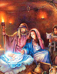 Картина по номерам 40x50 cm.  "Рождение Иисуса Христа" цена и информация | Живопись по номерам | pigu.lt