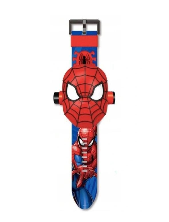 Laikrodis su projektoriumi Spider-Man цена и информация | Aksesuarai vaikams | pigu.lt