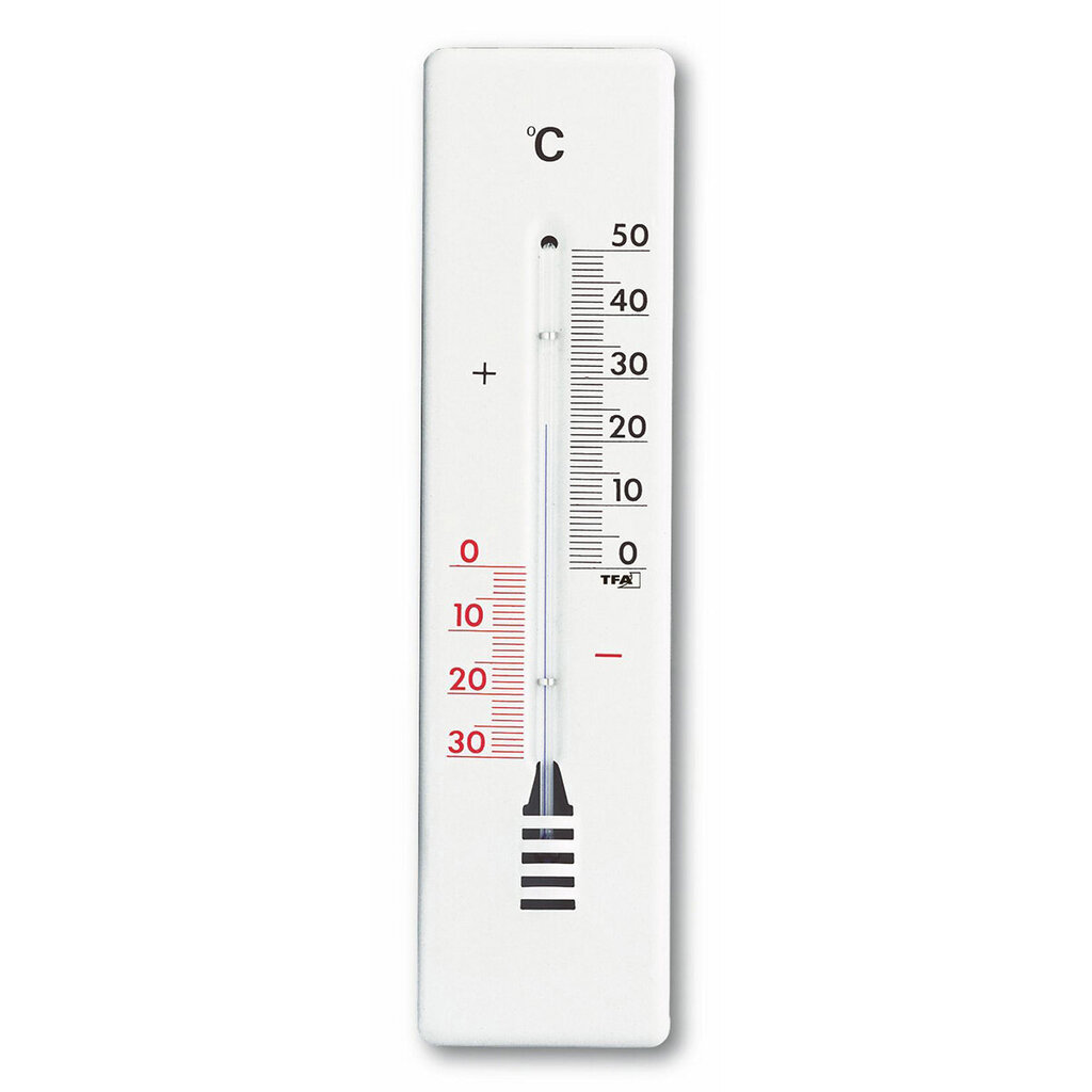 Analoginis vidaus-lauko metalinis termometras TFA 12.2009 kaina ir informacija | Meteorologinės stotelės, termometrai | pigu.lt