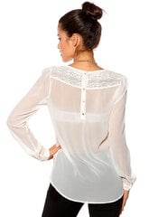 Vila женская блузка 14096793*02, белый 5715359280298 цена и информация | Женские блузки, рубашки | pigu.lt