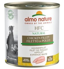 Almo Nature HFC Natural, šunims, vištienos filė, 280 g. kaina ir informacija | Konservai šunims | pigu.lt