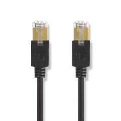 Tinklo kabelis UTP Cat6 RJ45-RJ45, juodas, 2m цена и информация | Кабели и провода | pigu.lt