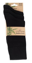 Bambukinės kojinės vyrams Clark Crown Bamboo 2130, 3 poros, juodos kaina ir informacija | Vyriškos kojinės | pigu.lt