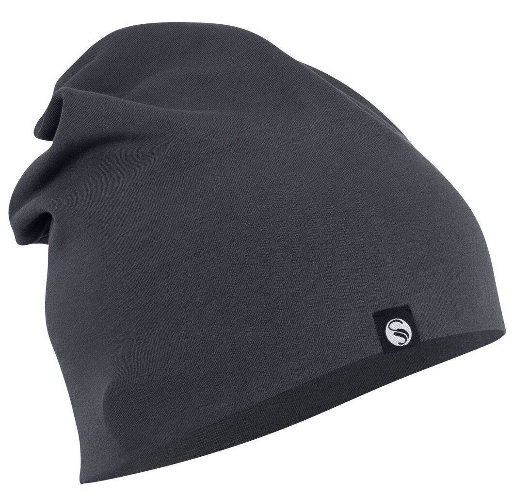 Unisex medvilninė kepuraitė Stark Soul® cotton Beanie, tamsiai pilka kaina ir informacija | Vyriški šalikai, kepurės, pirštinės | pigu.lt