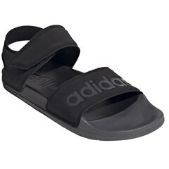 Basutės moterims Adidas Adilette W FY8649, juodos kaina ir informacija | Basutės moterims | pigu.lt