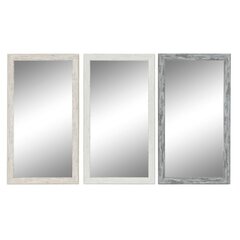 Настенное зеркало DKD Home Decor (3 pcs) (36 x 2 x 66 cm) цена и информация | Зеркала | pigu.lt