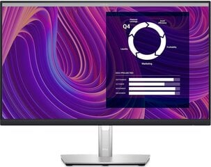 LCD Monitor|DELL|P2423D|23.8"|Panel IPS|2560x1440|16:9|60 Hz|Matte|5 ms|Swivel|Height adjustable|Tilt|210-BDEG цена и информация | Dell Мониторы, стойки для мониторов | pigu.lt