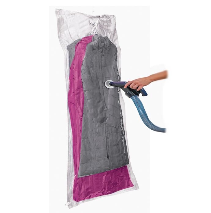 Ordispace vakuuminis maišelis Hanging Dress, 70x110cm kaina ir informacija | Pakabos, maišai drabužiams | pigu.lt