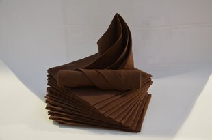 Хлопковая сервировочная салфетка Chocolate 44x44 см цена и информация | Скатерти, салфетки | pigu.lt