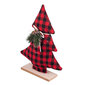 Medinė Kalėdų eglutė 17x5x24,5cm kaina ir informacija | Kalėdinės dekoracijos | pigu.lt