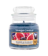 Ароматическая свеча Yankee Candle Mulberry & Fig Delight, 104 г цена и информация | Подсвечники, свечи | pigu.lt