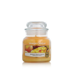 Yankee Candle Свеча классическая маленькая Mango Peach Salsa 104 г цена и информация | Подсвечники, свечи | pigu.lt