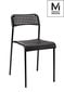 Kėdė Modesto Davis, juoda, polipropilenas, metalas kaina ir informacija | Virtuvės ir valgomojo kėdės | pigu.lt