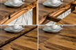 Prailginamas stalas Invicta Lagos, 160-240 cm, rudas kaina ir informacija | Virtuvės ir valgomojo stalai, staliukai | pigu.lt