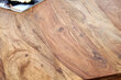 Stalas Invicta Makassar, 160 cm, rudas цена и информация | Virtuvės ir valgomojo stalai, staliukai | pigu.lt