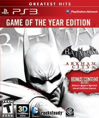 PS3 Batman: Arkham City GOTY Edition US Version цена и информация | Компьютерные игры | pigu.lt