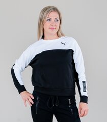 Женский свитшот Puma 847103*01, черный/белый 4064535657050 цена и информация | Женские толстовки | pigu.lt