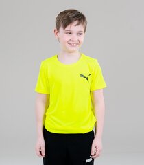 Vaikiški marškinėliai Puma 586980*30, geltoni 4063697145634 kaina ir informacija | Marškinėliai berniukams | pigu.lt