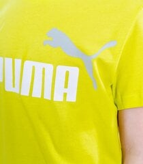 Детская футболка Puma 586985*29, желтая/белая 4064535440386 цена и информация | Рубашки для мальчиков | pigu.lt