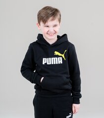 Детская толстовка Puma 586987*97, черная/белая 4064535521405 цена и информация | Свитеры, жилетки, пиджаки для мальчиков | pigu.lt