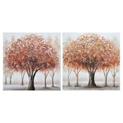 Картина DKD Home Decor, Дерево (60 x 3 x 60 cm) (2 шт.) цена и информация | Репродукции, картины | pigu.lt