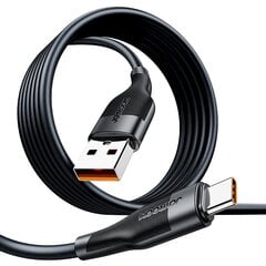 Joyroom USB cable - USB Type C for fast charging / data transmission 6A 1m white (S-1060M12) цена и информация | Кабели для телефонов | pigu.lt