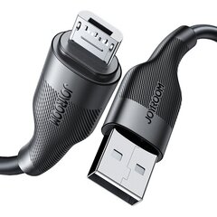Joyroom USB cable - micro USB charging / data transmission 3A 1m black (S-1030M12) цена и информация | Кабели для телефонов | pigu.lt