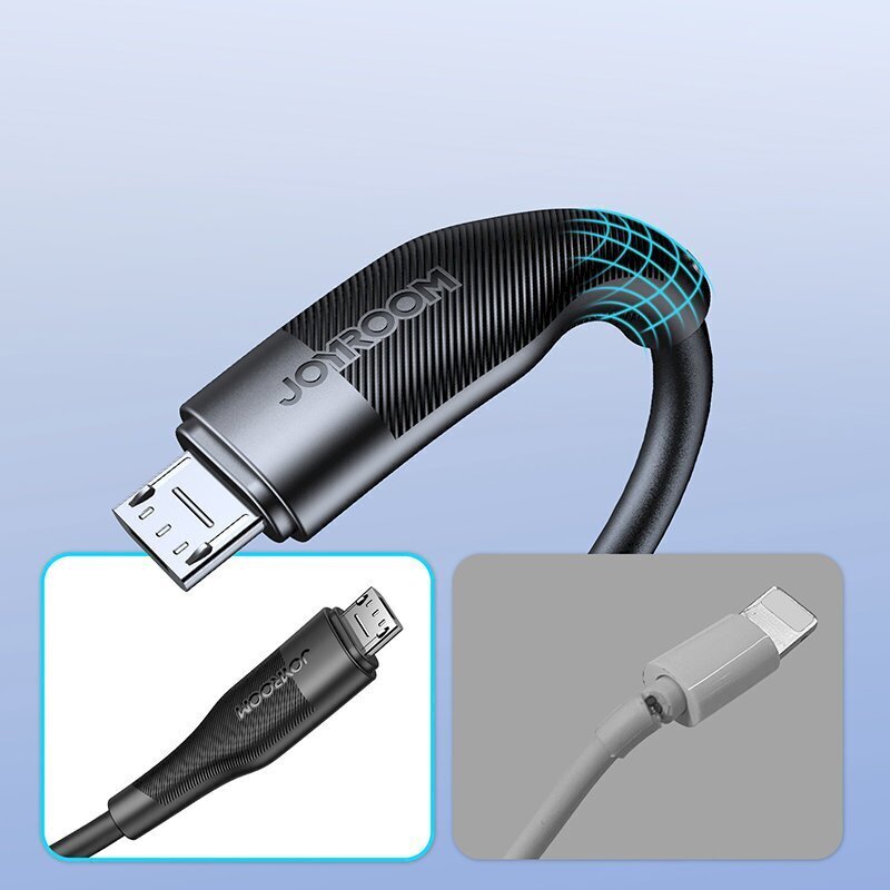 Kabelis Joyroom USB cable - micro USB charging / data transmission 3A, 1m (S-1030M12) цена и информация | Laidai telefonams | pigu.lt