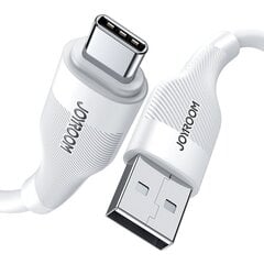 Joyroom USB cable - USB Type C for charging / data transmission 3A 1m white (S-1030M12) цена и информация | Кабели для телефонов | pigu.lt