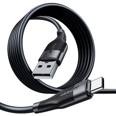 Joyroom USB cable - USB Type C for charging / data transmission 3A 1m black (S-1030M12) цена и информация | Кабели для телефонов | pigu.lt